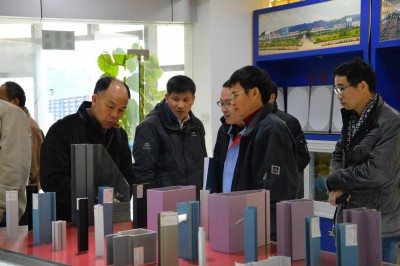 2014年2月13日，协会专家组参观金兰集团产品展厅