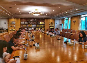 2019年9月4日，我会人员出席参与区经济促进局召开的“小升规”工作推进会议。