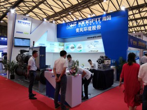 2018年7月11-13 日上海国际铝工业展上，协会单位—浙江青风环境股份有限公司开设展位。